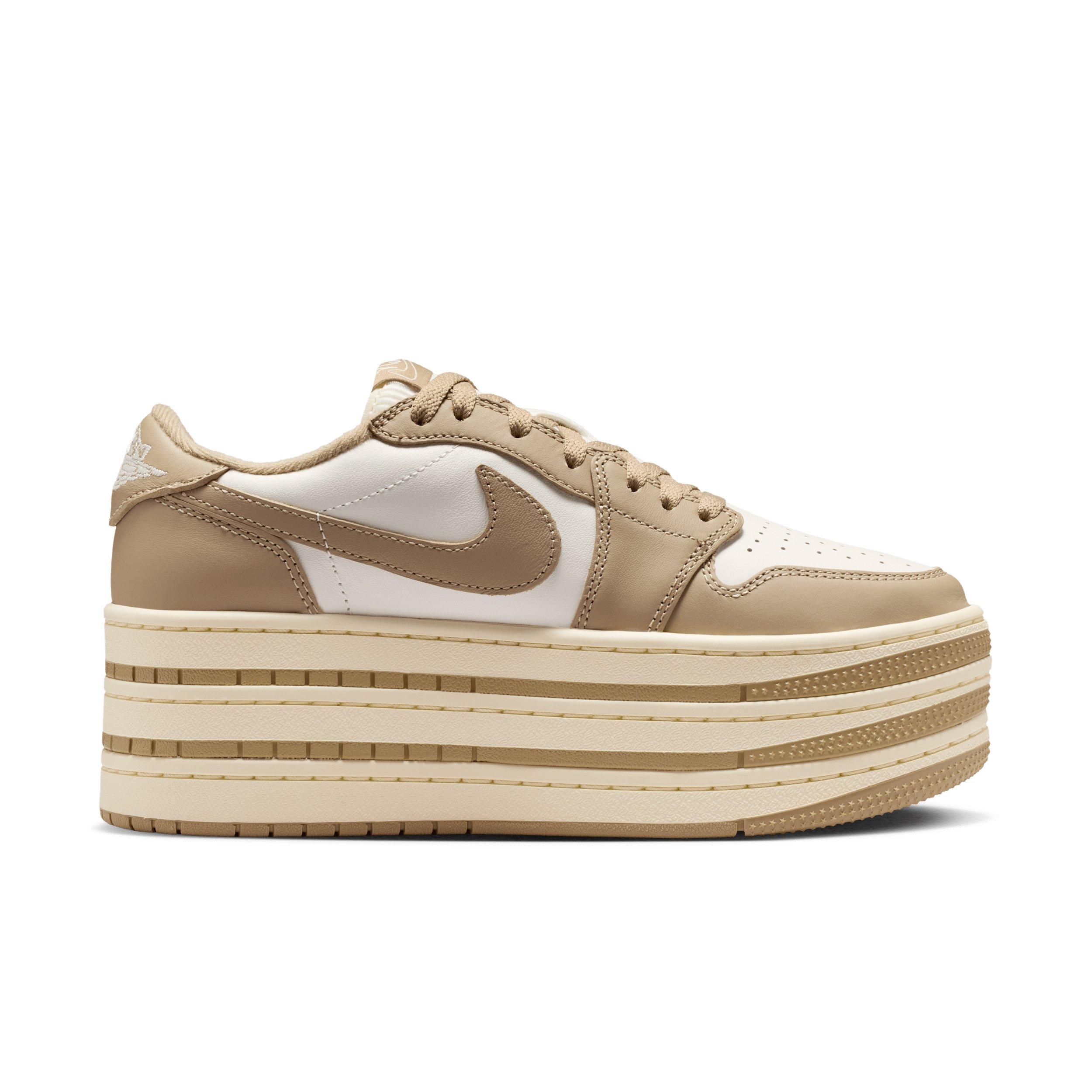 Jordan 1 Triple Stack "Khaki/Sail/Coconut Milk/Khaki" Women's Shoe - KHAKI/SAIL/MILK/KHAKI